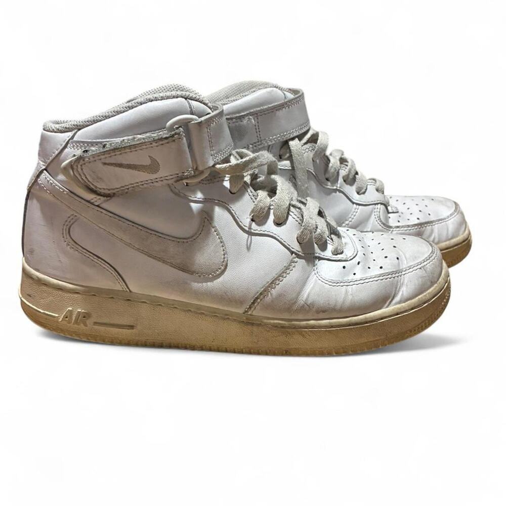 Nike Air Force 1 Mid 07 white high top sneakers Men Sz 8.5